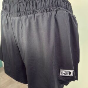 Zumba Women’s Double Layer Shorts - BLACK NWOT Size Large